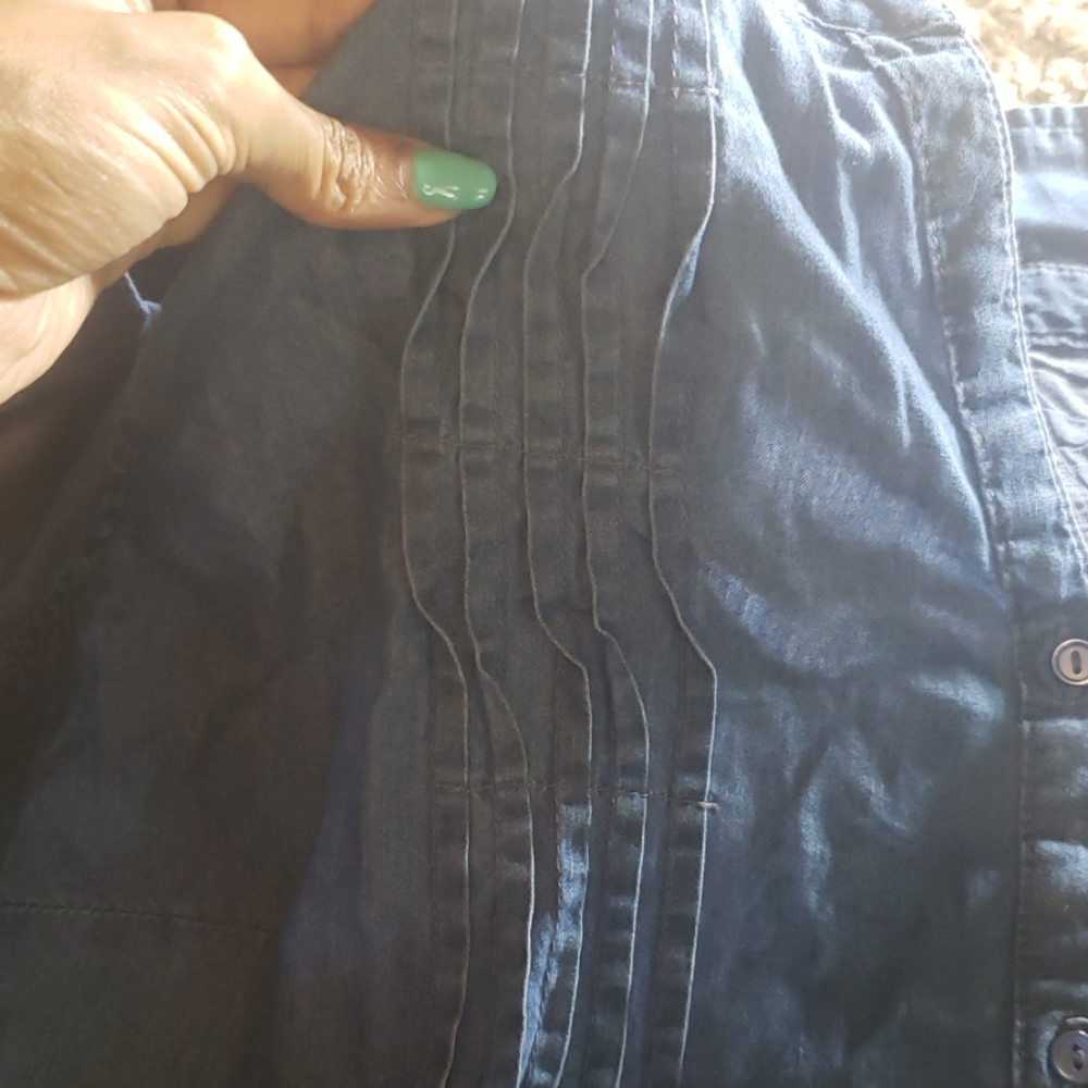 Chambray Button Down 4/75 - image 3